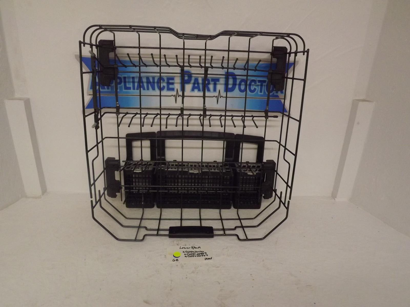 GE Dishwasher WD28X26106 WD28X22827 WD28X22867 Lower Rack Used GE Dishwasher WD28X26106 WD28X22827 WD28X22867 Lower Rack Used